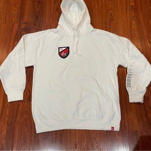 ES Skateboarding Academy White Hoodie